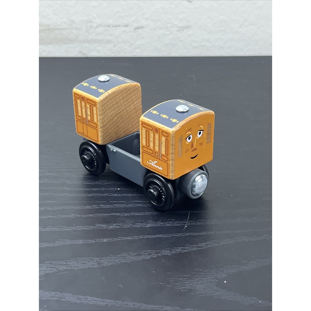 Thomas & Friends Real Wood Annie Drop-Off Train Passenger Car Wooden Railway